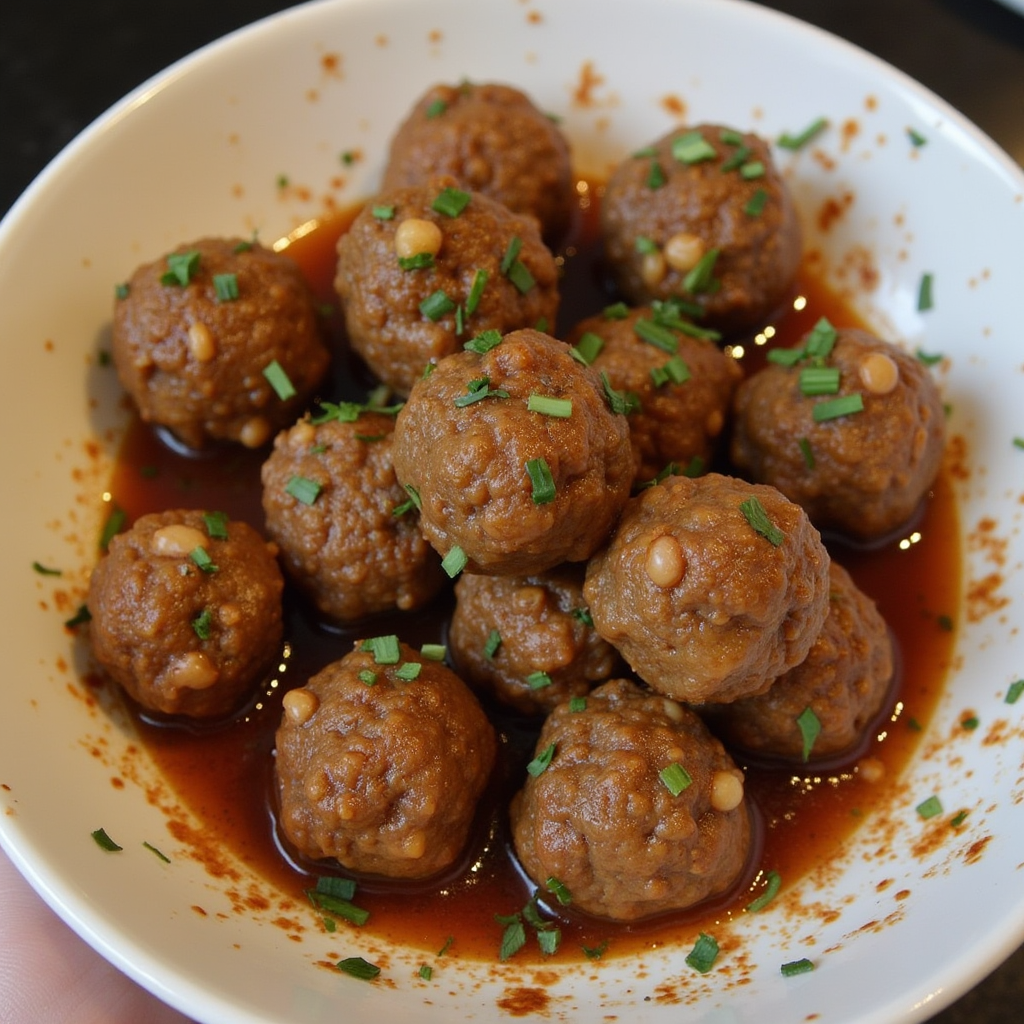 Pictures about small beef balls 2